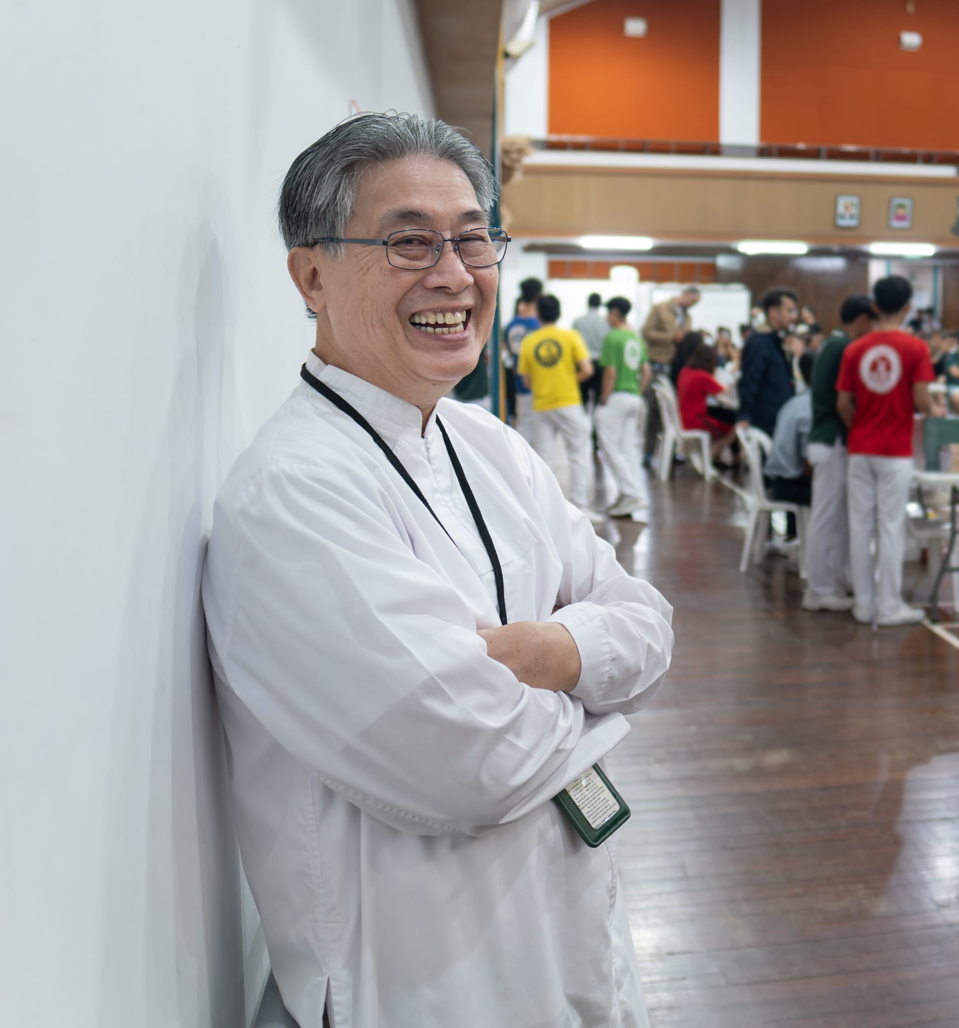 Bro Paul Ho in SJI Founder's Hall